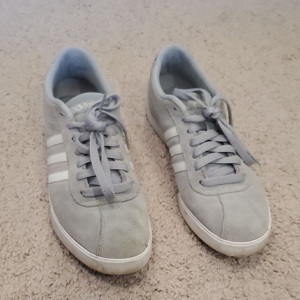 Adidas Classic Grey Suede Women Sneakers - Casual Comfort